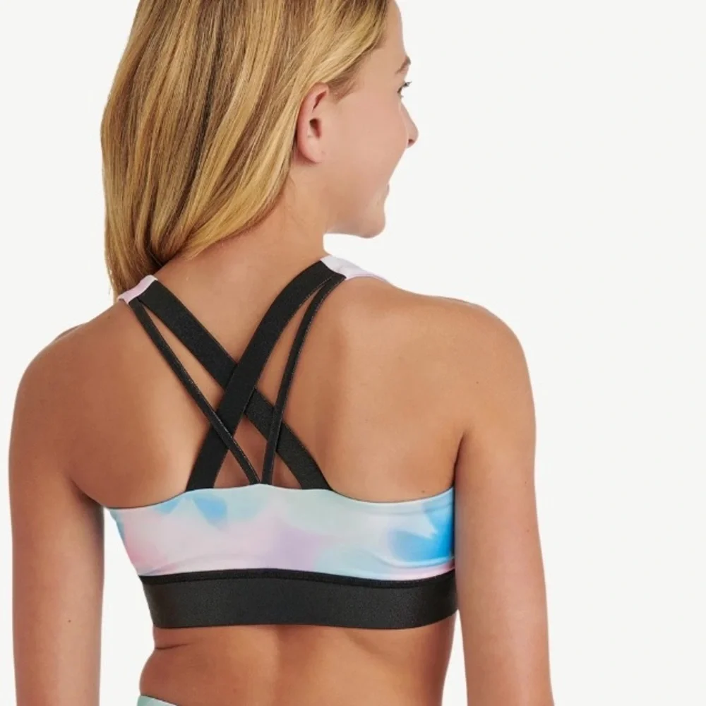Justice dance & gym bras